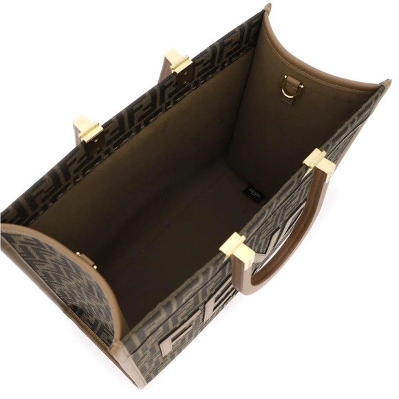 ❌❌SOLD! NWT Fendi Sunshine Medium FF  Tote - Picture 4 of 4